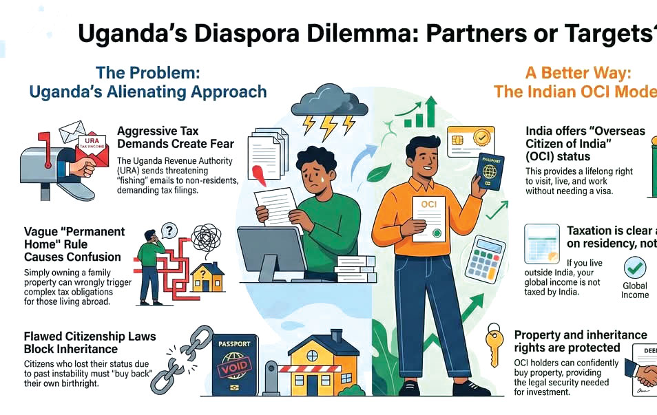 URA’s new tax zeal: Why Uganda must rethink its diaspora policy