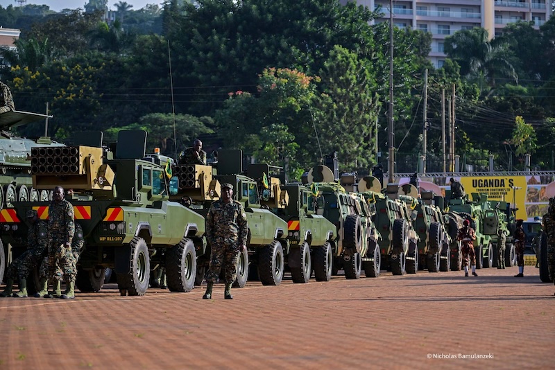 Security heightened upcountry as Museveni takes oath