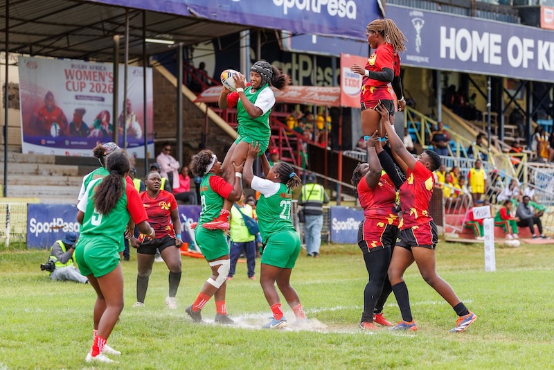 Lady Rugby Cranes making forward Steps