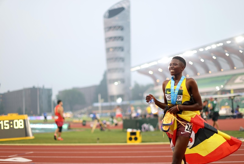 Uganda’s Cherop strikes gold in Women’s 5000m at U20 Championships