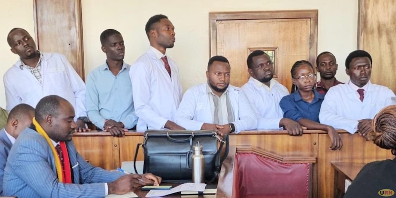 Eight medics remanded over intern pay protest