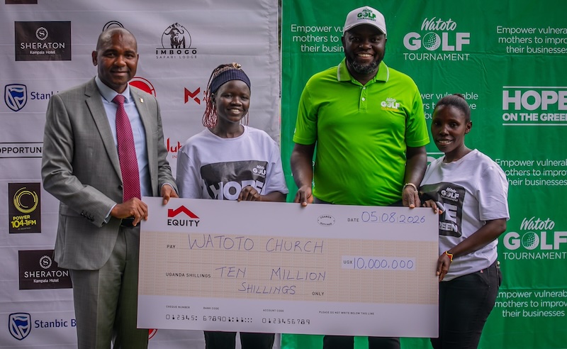 Equity Bank injects Shs 10m into Watoto Golf Tournament