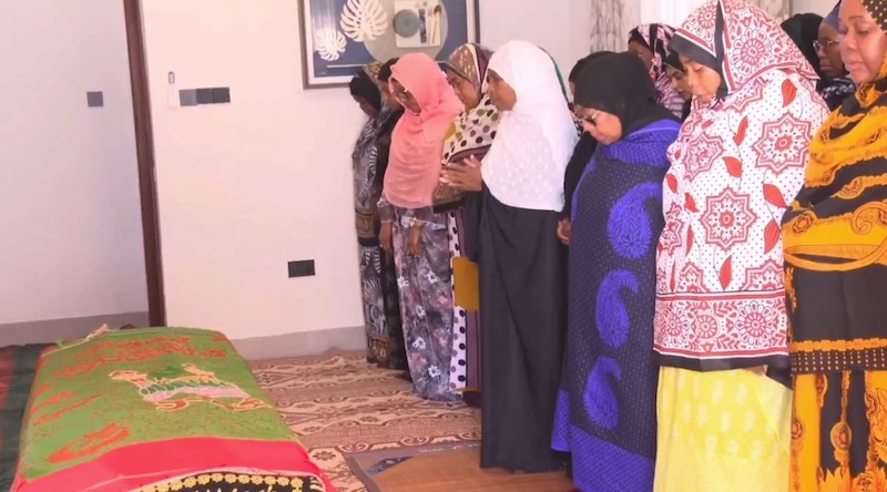 Tanzania First Gentleman Hafidh Ameir Hassan buried