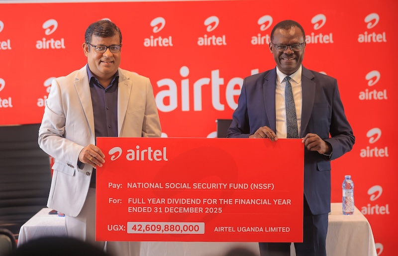 NSSF’s Airtel shares yield Shs 42.6bn dividend