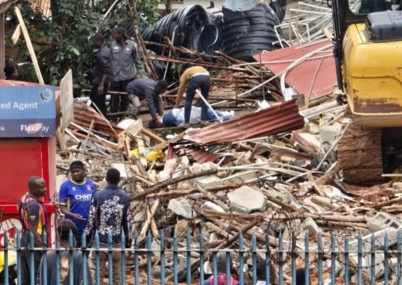 Ntinda building collapse kills one, injures another