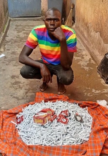 Passenger arrested with 1,000 marijuana rolls aboard Arua bus
